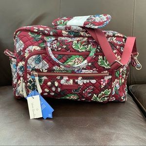 Vera Bradley Iconic Compact Weekender Travel Bag